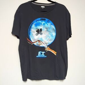 Old Navy Gray ET Graphic Short Sleeve Shirt